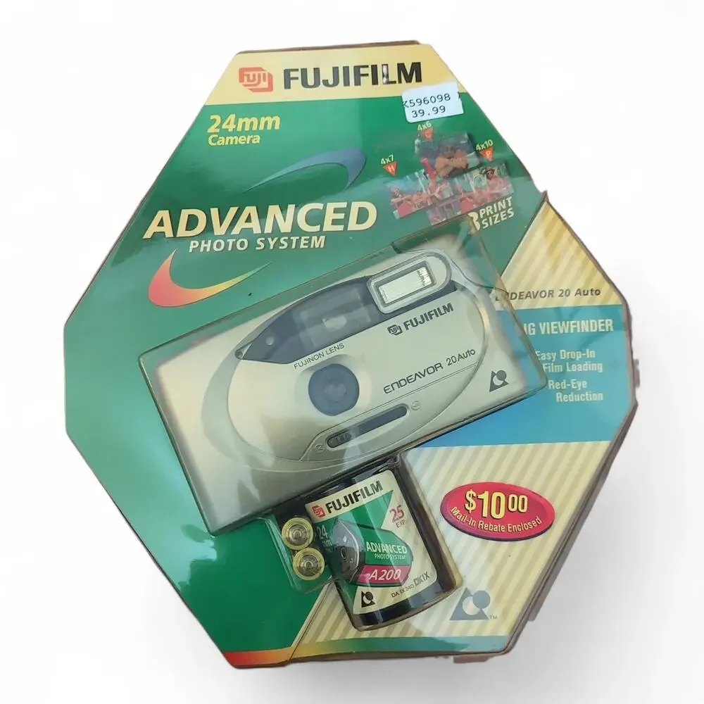 FUJIFILM Endeavor 60AF 35mm Camera New Sealed Autofocus Flash